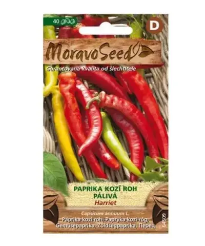 Paprika zeleninová HARRIET/Kozí roh pálivá/