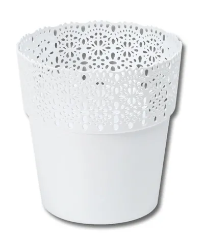 Plastový kvetináč BELLA d12x12cm