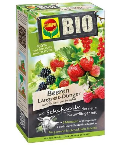 COMPO BIO Beeren Langzeit-Dünger - 2 kg