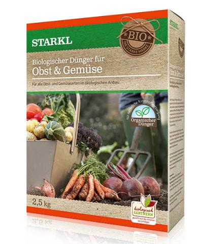 STARKL BIO Dünger für Obst &amp; Gemüse