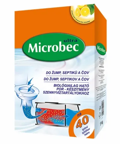 Aktivátor žump,septiků a ČOV BROS MICROBEC 1kg