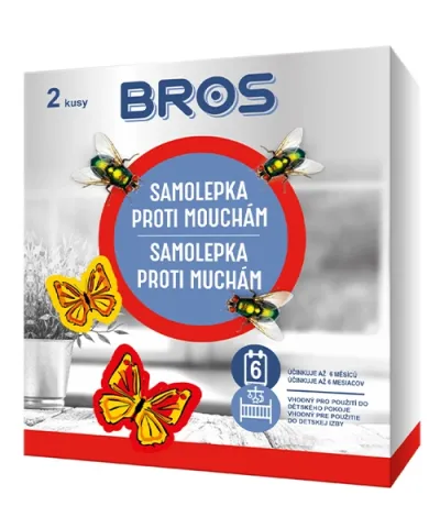 Samolepka BROS proti mouchám 2ks